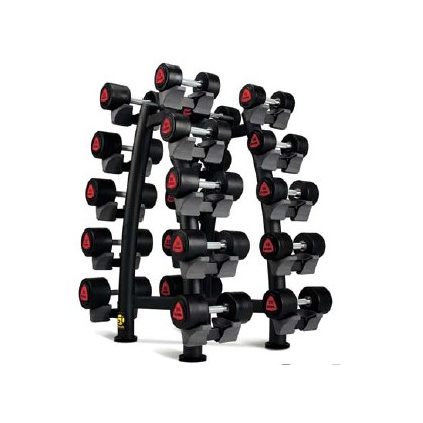 ZIVA ST2 10 PAIR X-BRACE DUMBBELL RACK stojan na 10 obojručných činiek