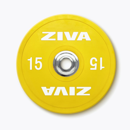 ZIVA SL Rubber Competition Color Bumper Disc 15kg olympijský kotúč