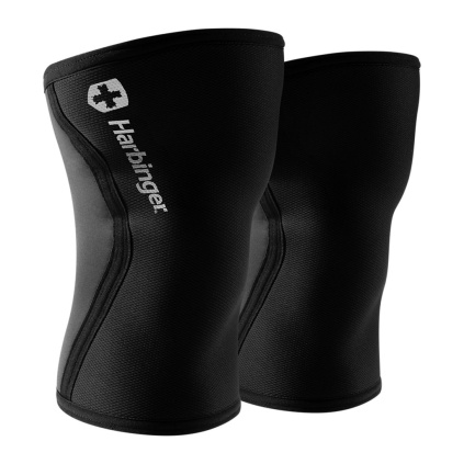 Harbinger Pro Knee Sleeves 7mm Black kompresné návleky