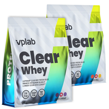 VPLab Clear Whey Protein Isolate – osviežujúci proteínový izolát, 2x500 g