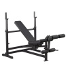 Body Solid PowerCenter Combo Bench GDIB46L, polohovateľná lavička na tlaky a nohy