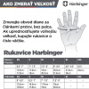 Harbinger Power Gloves - fitness rukavice, dámske, čierne
