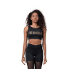 NEBBIA Dámsky Gold Mesh Mini Top 830