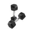 Body Solid Hex Dumbbell 2x 6kg, pár jednoručných činiek