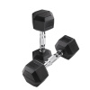 Body Solid Hex Dumbbell 2x 8kg, pár jednoručných činiek