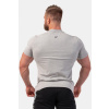 NEBBIA pánske tričko Minimalist Logo NEBBIA, 291, light grey