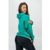 NEBBIA dámska oversize mikina s kapucňou Gym Rat 256, green