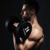 Jednoručná činka ZIVA s uretánovou úpravou do fitness centra alebo posilňovne