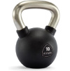 Prémiový kettlebell od ZIVA s rukoväťou z nehrdzavejúcej ocele a gumovým povrchom pre ochranu podlahy