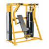 HAMMER STRENGTH MTS Iso Lateral Decline Press stroj na cvicenie prsia6