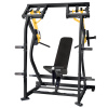 Revolučný stroj na cvičenie HAMMER STRENGTH Plate Loaded. Iso-laterálny shoulder press, t.j. tlaky na ramená.