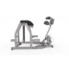 Revolučný stroj na cvičenie HAMMER STRENGTH Plate Loaded. Duálny stroj na cvičenie pre rozvoj sedacích a zadných stehenných svalov a spodnej časti chrbta.