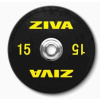 ZIVA SL Rubber Competition Black Bumper Disc 20kg olympijský kotúč