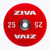 ZIVA ZVO Rubber Competition Color Bumper Disc 25kg olympijský kotúč