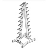 ziva 1 10kg studio dumbbell rack stojan na 10 parov jednorucnych ciniek2
