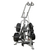 Body Solid Pro Clubline Leverage Lat Pulldown LVLA Príťahy na chrbát v sede zhora1