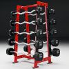 Hammer Strength 4 Sided uretan EZ Bicepsová obojručná činka2