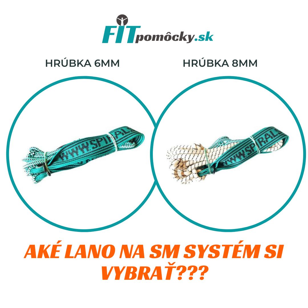 Aké  lano na cvičenie SM Systém/ SPS si vybrať?