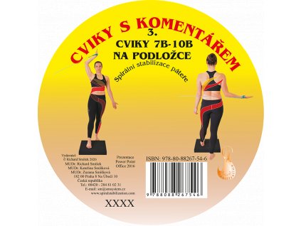 SM Systém DVD cviky s komentárom 3 - pokročilé, Richard Smíšek – Cviky pokročilé (7B 10B na podložce)