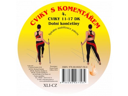 SM Systém DVD cviky s komentárom 4 - dolné končatiny, Richard Smíšek