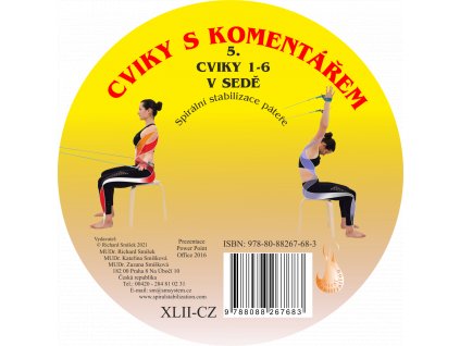 SM Systém DVD cviky s komentárom 5 - v sede, Richard Smíšek