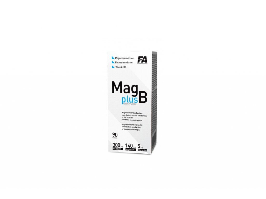 Fitness Authority MAG+B - 90 tablet - Magnesium s vitamínem B6