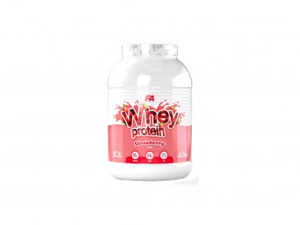Fitness Authority Whey Protein - 2000 g - Strawberry