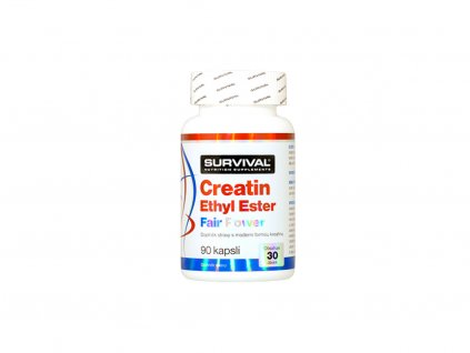 Survival Creatin Ethyl Ester Fair Power® - 90 kapslí