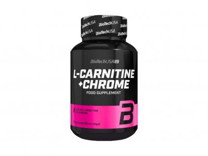 Biotech USA L-Carnitine + Chrome - 60 kapslí