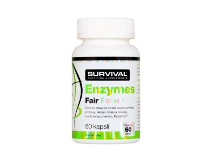 Survival Enzymes Fair Power - 60 kapslí