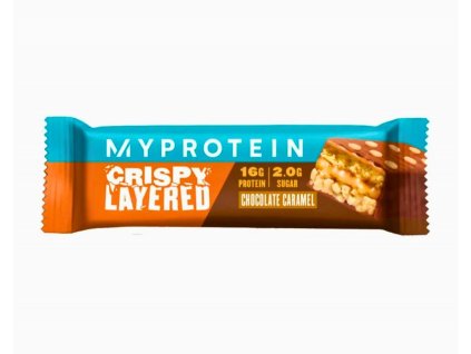 MyProtein Crispy Layered Protein bar - 58 g Choco caramel