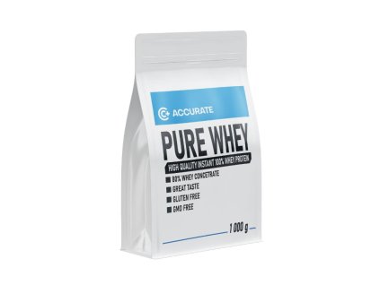 Accurate+ Pure Whey - 1000 g (Příchuť Salted Caramel)
