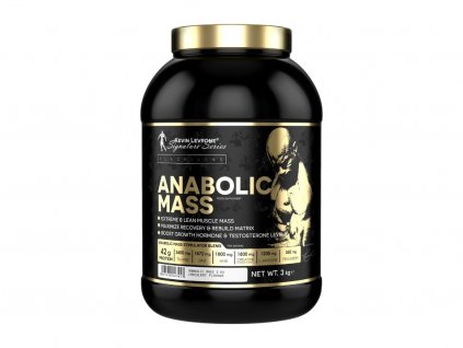 Kevin Levrone Anabolic Mass - 3000 g - Proteinová směs obohacená o další látky pro nabírání svalů - nový obal