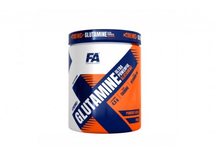 Fitness Authority XTREME Glutamine - 500 g - L-Glutamin v práškové formě
