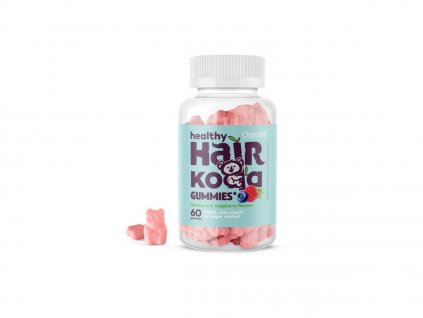 OstroVit Healthy Hair Koala Gummies - 60 kusů - Podpora kvality pokožky a vlasů