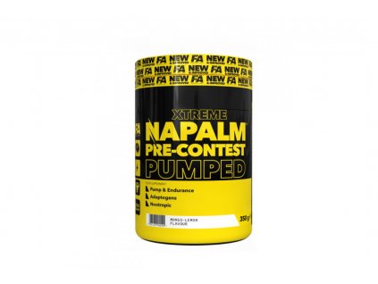 Fitness Authority NAPALM Pre-Contest PUMPED - 350 g - Stimulant před tréninkem