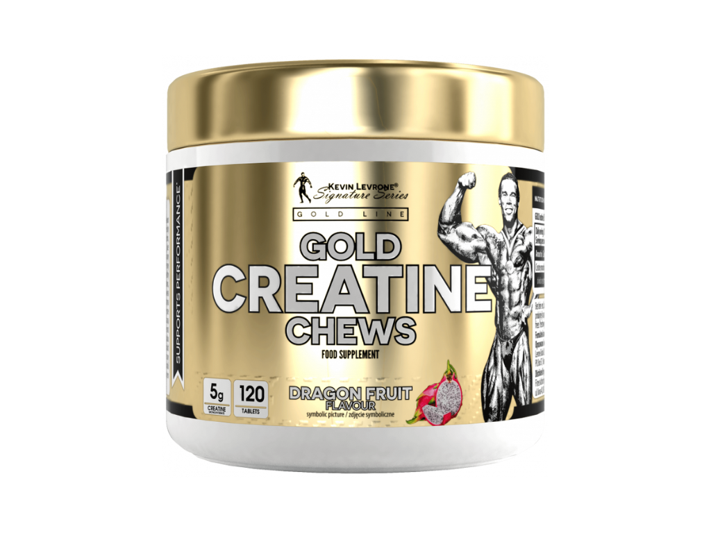 Kevin Levrone Signature Series Kevin Levrone Gold Creatine Chews - 120 tablet Příchuť: Dragon Fruit