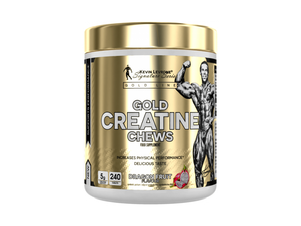 Kevin Levrone Signature Series Kevin Levrone Gold Creatine Chews - 240 tablet Příchuť: Dragon Fruit