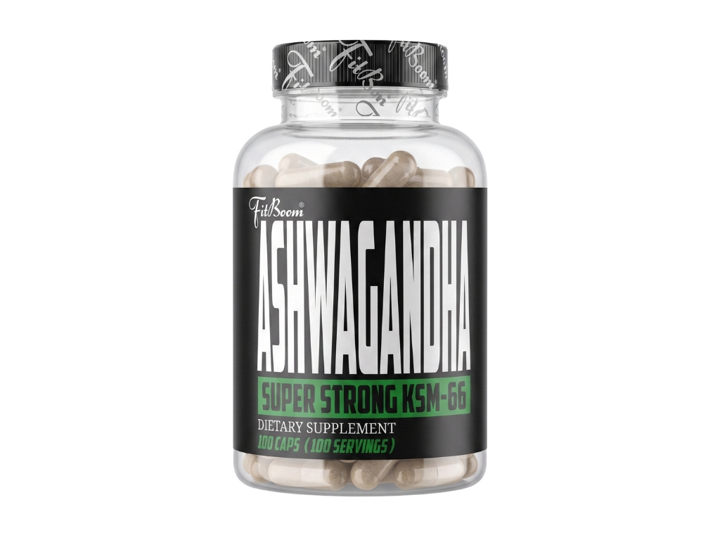 Fitboom Ashwaganda KSM 66 - 100 kapslí