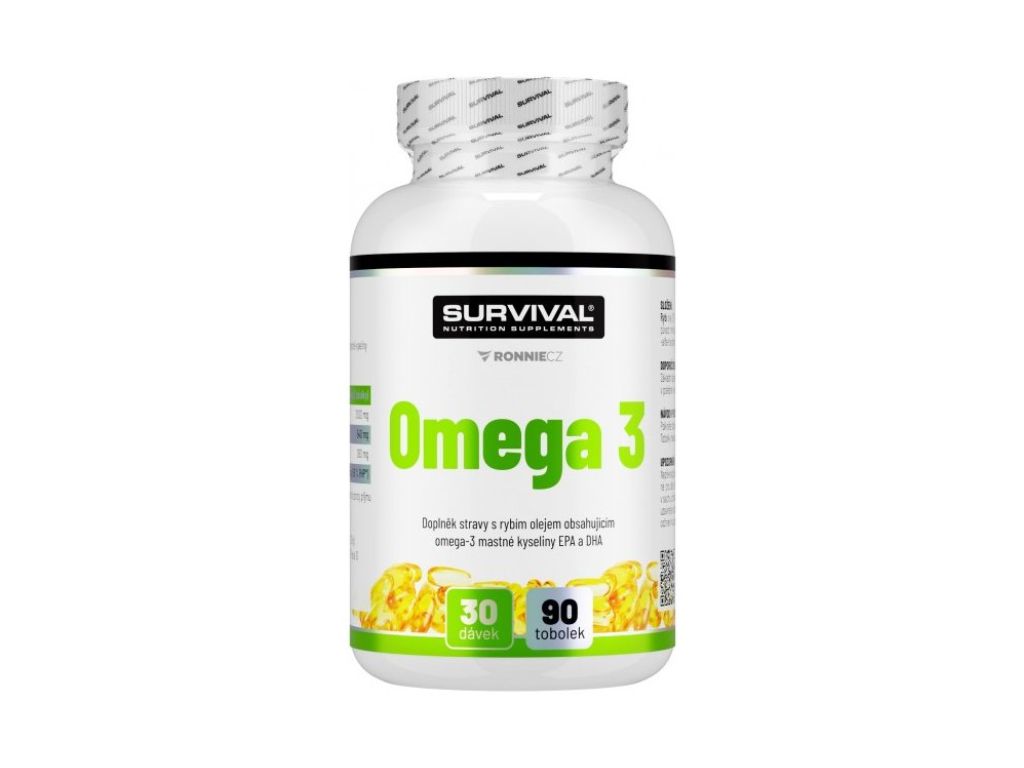 Survival Omega 3 - 90 kapslí