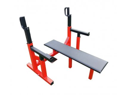 bench press steel decor posilovaci lavice posilovani tela prsni svaly