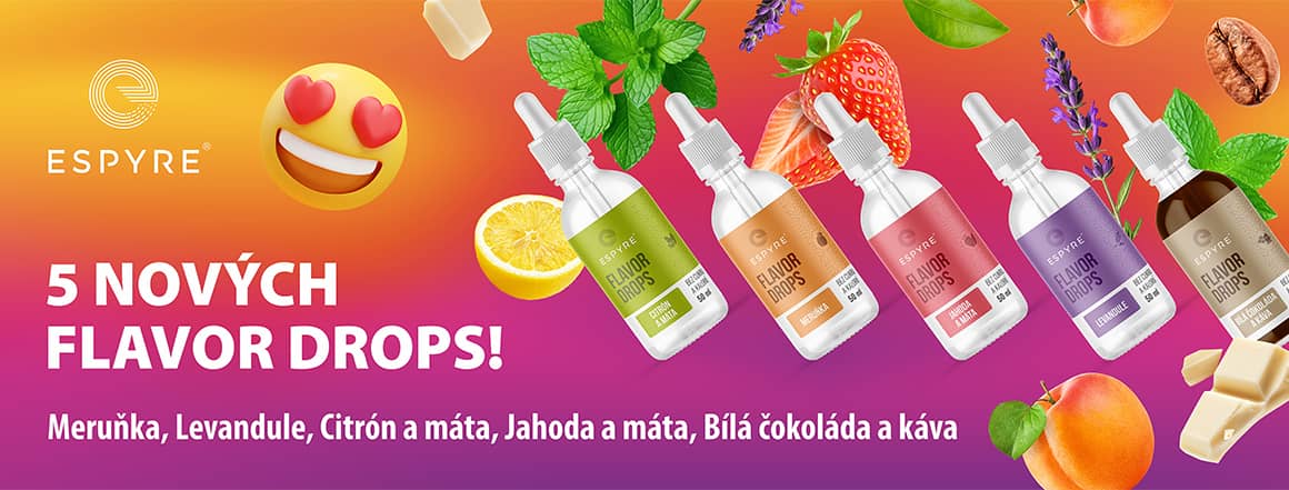 5 nových Flavor Drops!