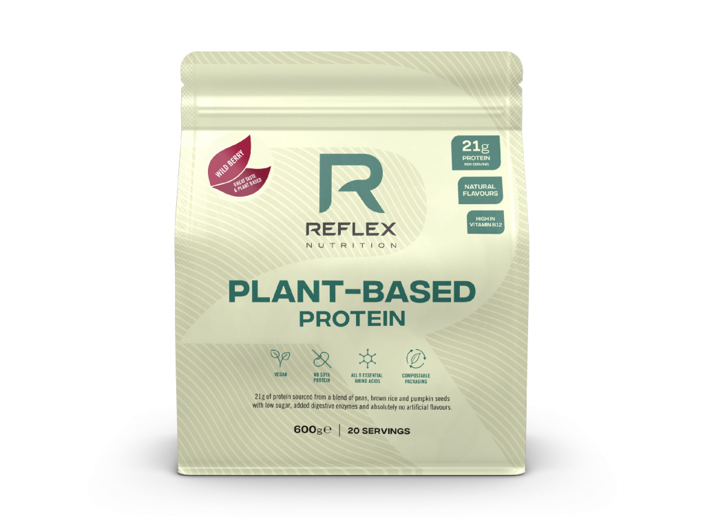 Reflex Nutrition Plant Based Protein 600g Fitstore Cz Váš Eshop S