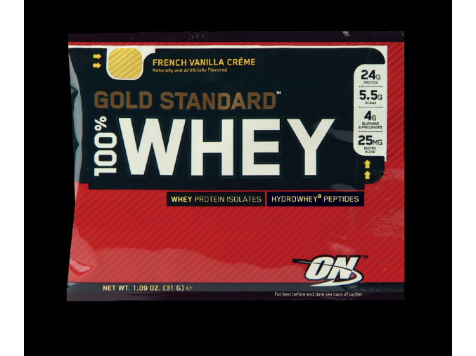 Optimum Nutrition Gold Standard 100% Whey - Vzorek 31g (Příchuť Vanilka)