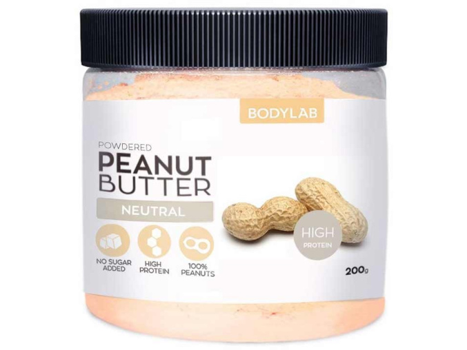 Bodylab Powdered Peanut Butter 200g (Příchuť Neutral)