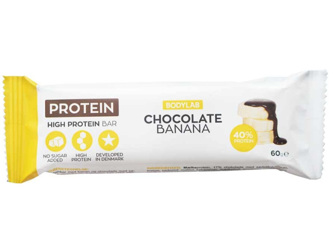 BodyLab High Protein Bar 60g - EXPIRACE 12/2018 (Příchuť Chocolate banana)