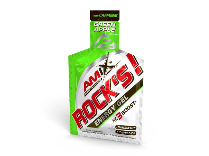 Amix Rock's Energy Gel s kofeinem 32g (Příchuť Peach tea)