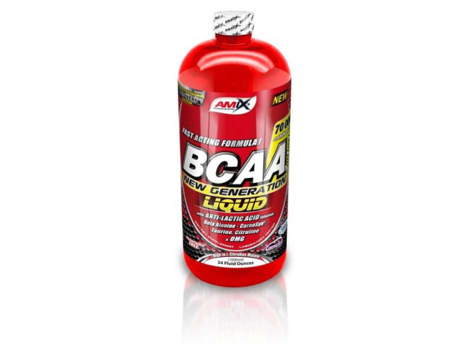 Amix BCAA New Generation liquid 1000ml + 500ml zdarma! (Příchuť Malina)