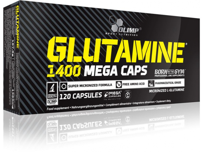 Olimp Glutamine Mega Caps 1400 (Velikost 30 kapslí - EXPIRACE 11/2016)