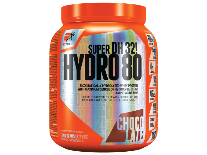 Extrifit Super Hydro 80 DH32 (Velikost Čokoláda, 2000 g - EXPIRACE 2/2019)